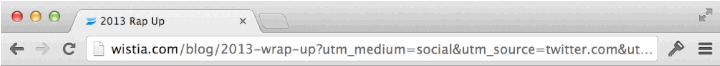 Clean UTM URLs